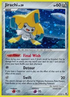 Jirachi — Rising Rivals — Rare Holo