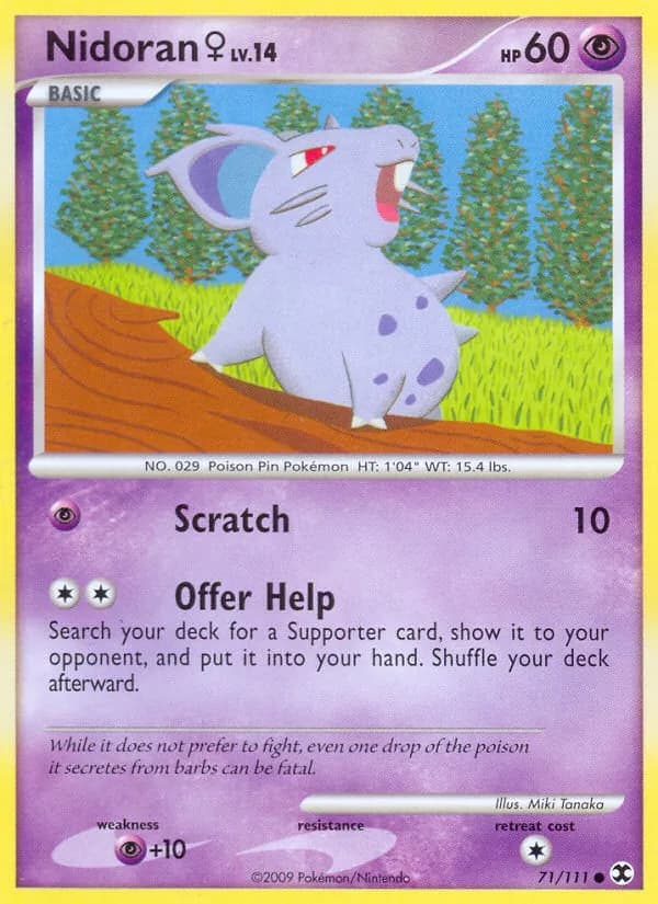 Nidoran♀ — Rising Rivals, Common