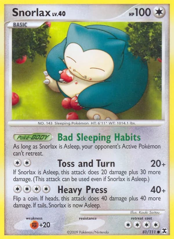 Snorlax — Rising Rivals, Common