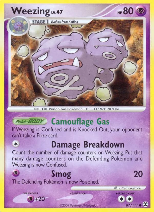 Weezing — Rising Rivals, Common