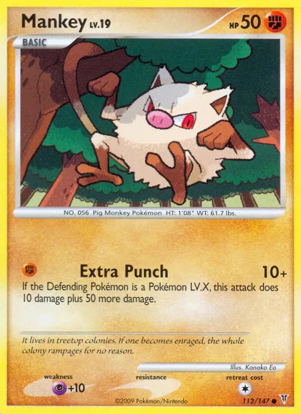 Mankey — Supreme Victors, Common