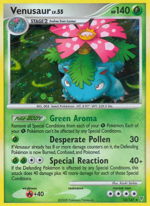 Venusaur — Supreme Victors, Rare Holo