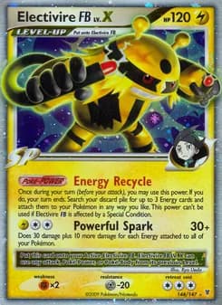 Electivire FB — Supreme Victors — Rare Holo LV.X