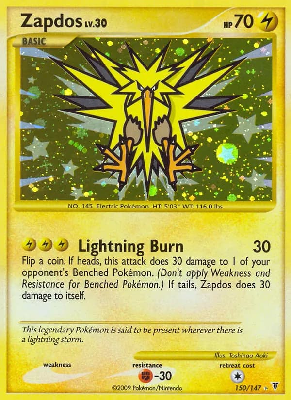 Zapdos — Supreme Victors, Rare