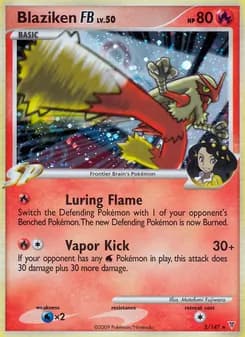 Blaziken FB — Supreme Victors — Rare Holo