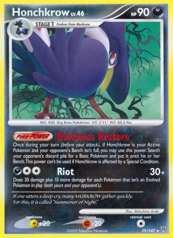 Honchkrow — Supreme Victors, Rare
