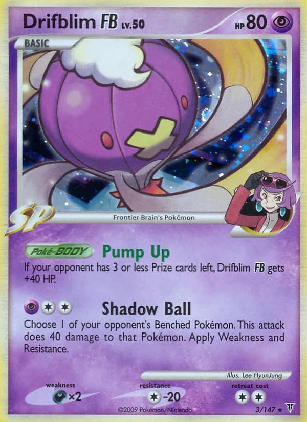 Drifblim FB — Supreme Victors, Rare Holo