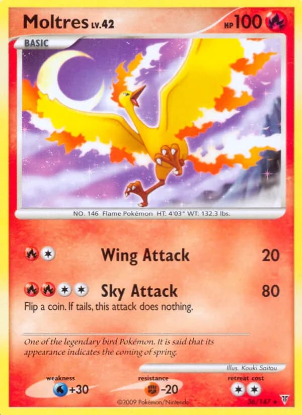 Moltres — Supreme Victors, Rare