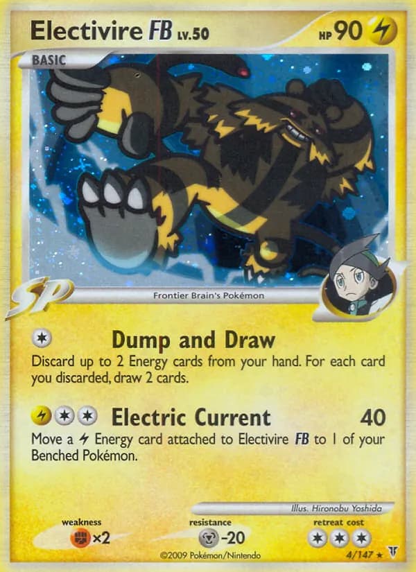 Electivire FB — Supreme Victors, Rare Holo