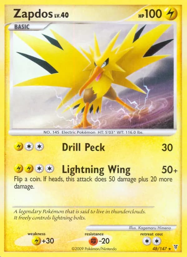 Zapdos — Supreme Victors, Rare