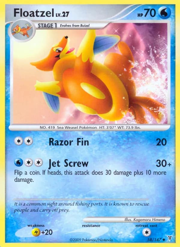 Floatzel — Supreme Victors, Uncommon
