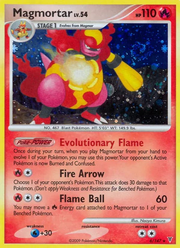 Magmortar — Supreme Victors, Rare Holo