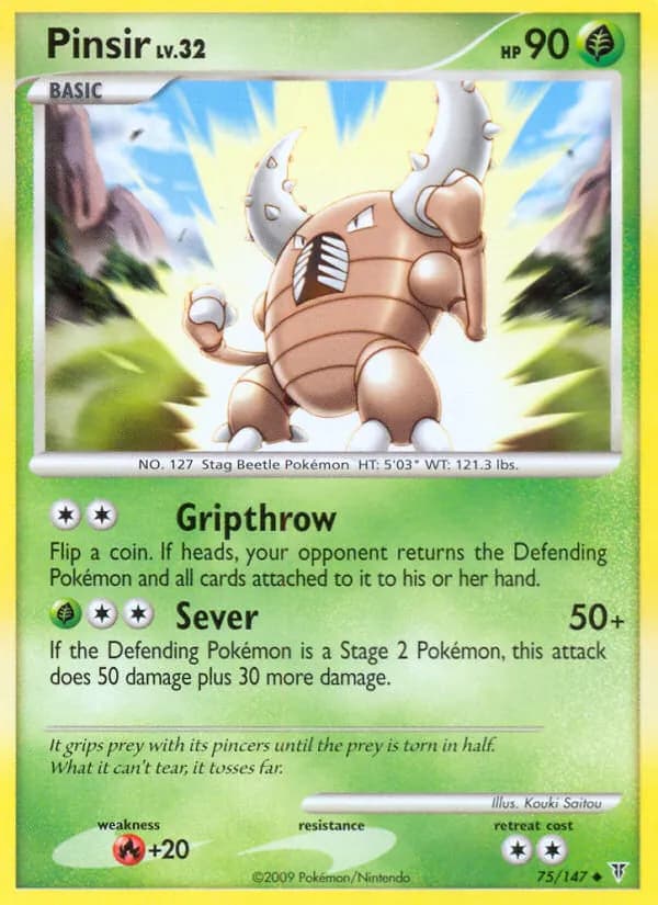 Pinsir — Supreme Victors, Uncommon