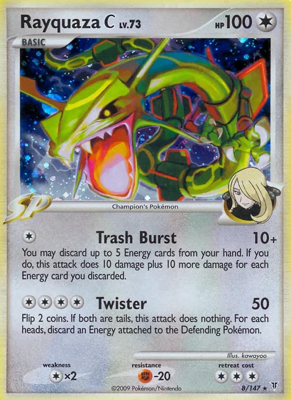 Rayquaza C — Supreme Victors, Rare Holo