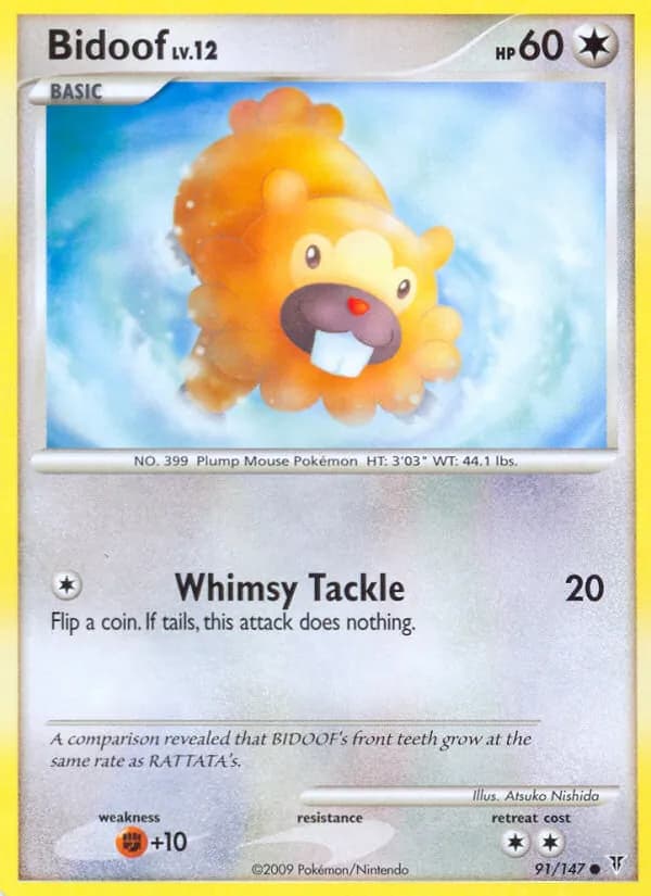 Bidoof — Supreme Victors, Common