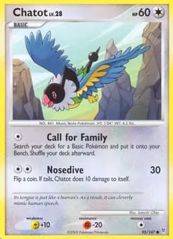 Chatot — Supreme Victors — Common