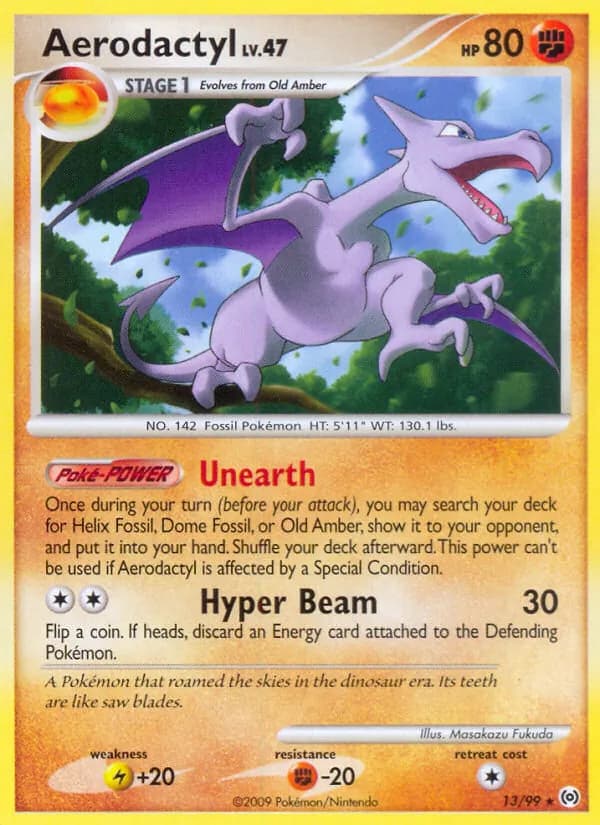 Aerodactyl — Arceus, Rare