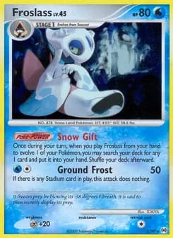 Froslass — Arceus — Rare Holo