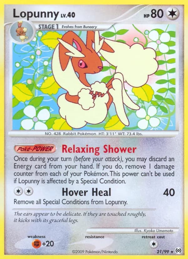 Lopunny — Arceus, Rare