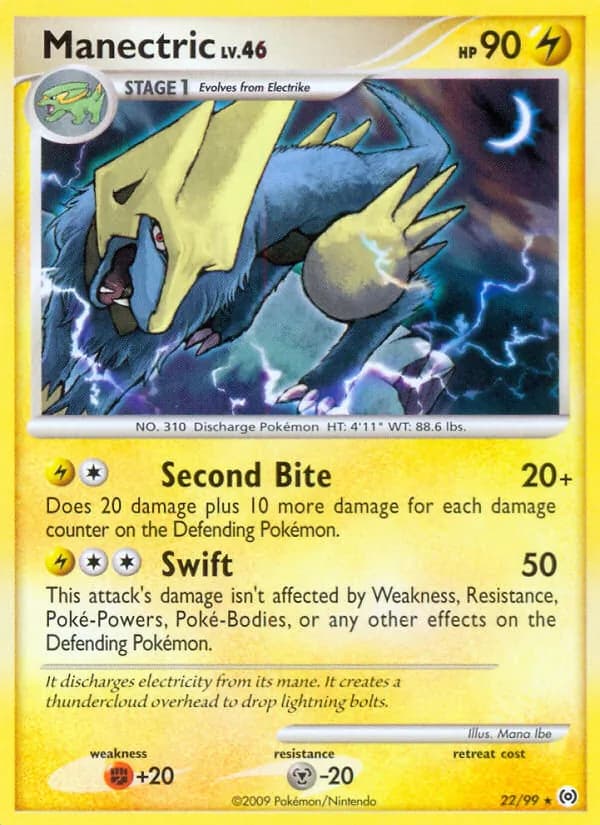 Manectric — Arceus, Rare