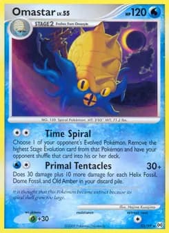 Omastar — Arceus — Rare