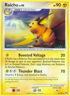 Raichu — Arceus — Rare