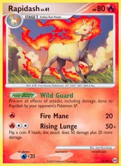 Rapidash — Arceus — Rare