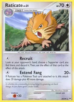 Raticate — Arceus — Rare