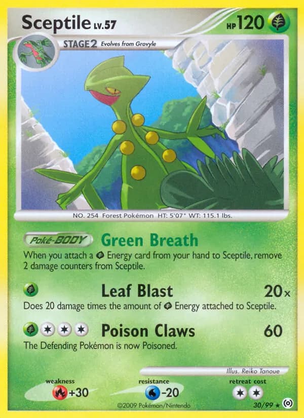 Sceptile — Arceus, Rare