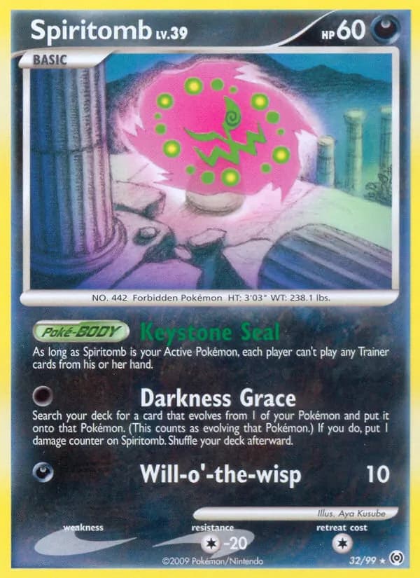 Spiritomb — Arceus, Rare