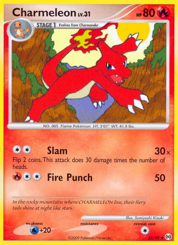 Charmeleon — Arceus, Uncommon