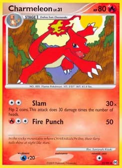 Charmeleon — Arceus — Uncommon