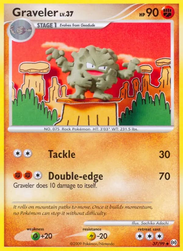 Graveler — Arceus, Uncommon