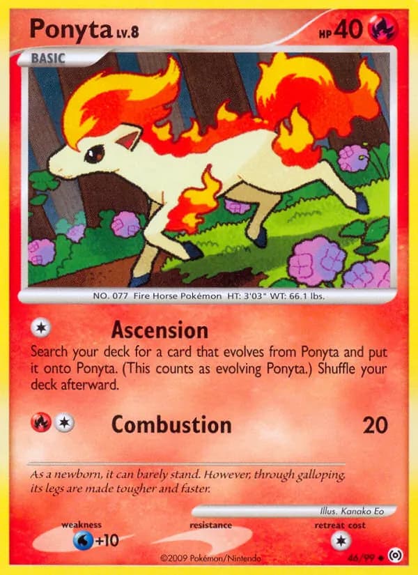 Ponyta — Arceus, Uncommon