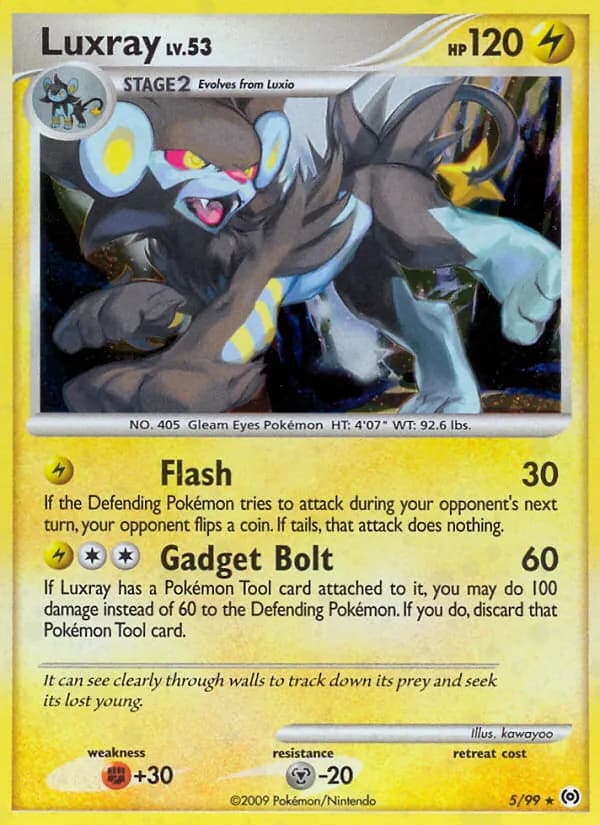 Luxray — Arceus, Rare Holo