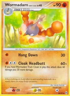 Wormadam Sandy Cloak — Arceus — Uncommon