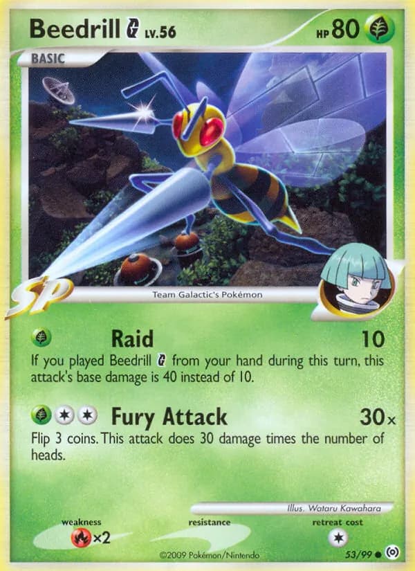 Beedrill — Arceus, Common