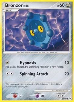 Bronzor — Arceus — Common