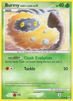 Burmy Sandy Cloak — Arceus — Common