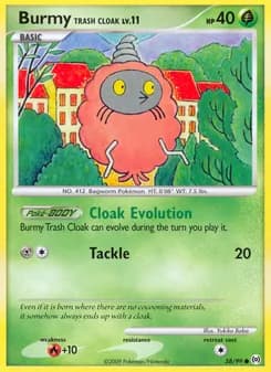 Burmy Trash Cloak — Arceus — Common