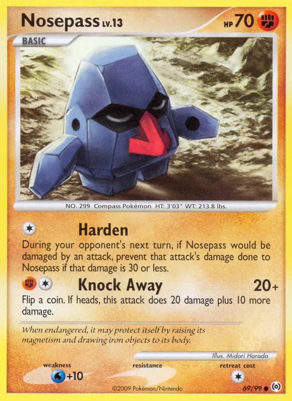 Nosepass — Arceus, Common
