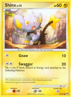 Shinx — Arceus — Common