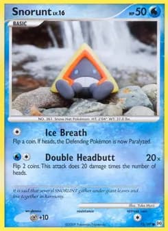 Snorunt — Arceus — Common