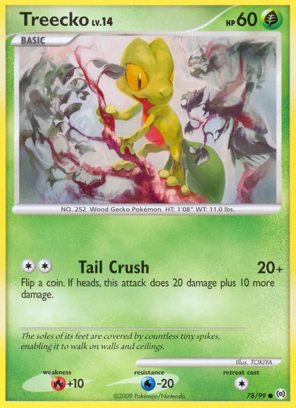 Treecko — Arceus, Common