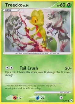 Treecko — Arceus — Common