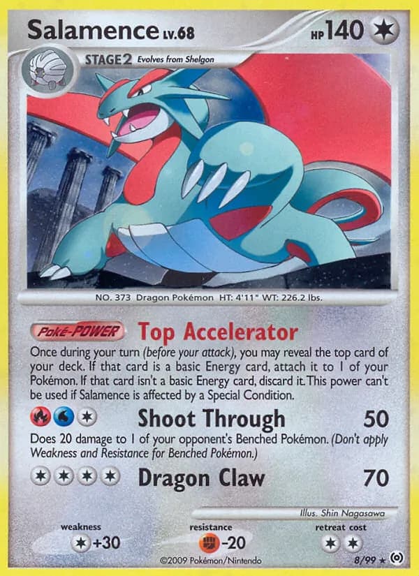 Salamence — Arceus, Rare Holo