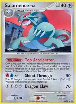 Salamence — Arceus — Rare Holo