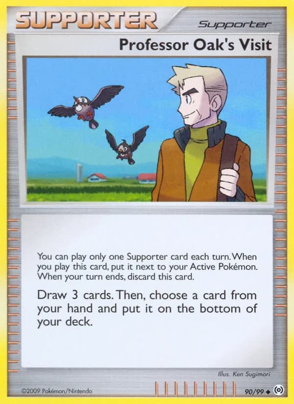 Professor Oak's Visit — Arceus, Uncommon