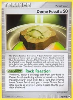 Dome Fossil — Arceus — Common