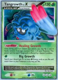 Tangrowth LV. X — Arceus — Rare Holo LV.X